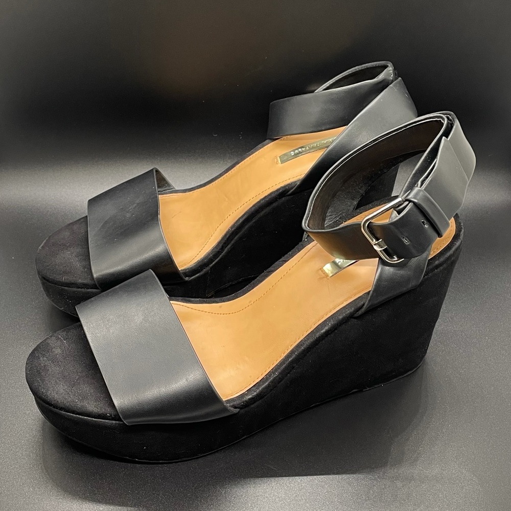 Black suede 2 Inch heels!